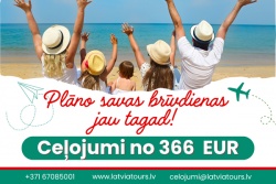Tava vasaras atpūta sākas šeit! Latvia Tours